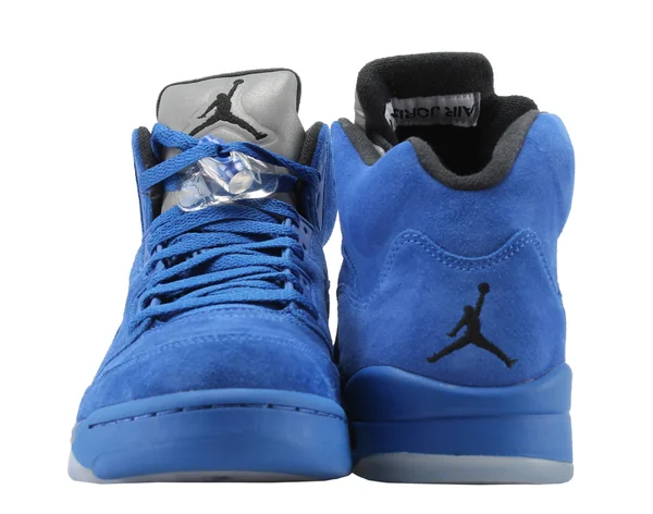 Air Jordan 5 Retro &Blue Suede& - 136027-401 - Size 15
