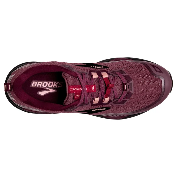 Brooks Women's Cascadia 15 9, Nocturne/Zinfandel/Black