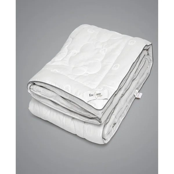 Enchante Home Luxury Cotton Comforter Queen, White