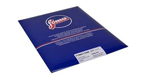 Foma 44682 Fomatone 133 Classic VC Fb Velvet 8x10, 25 Sheets (Black)