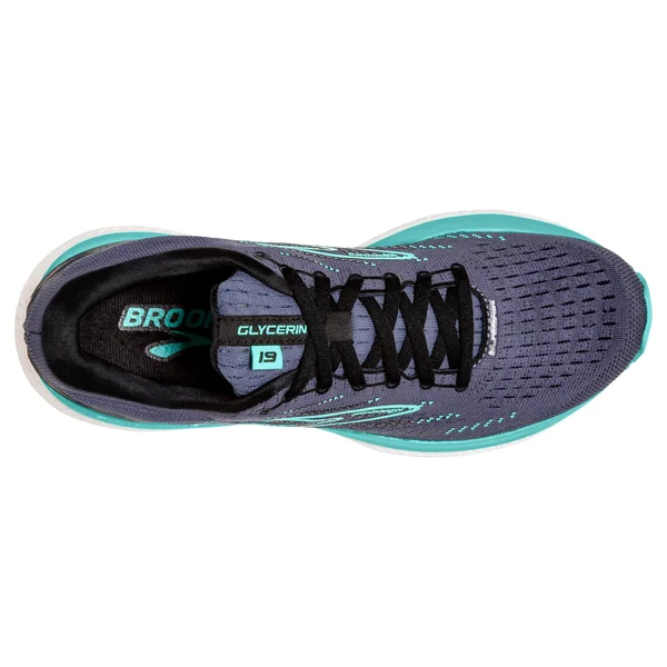 Brooks, Glycerin 19, Women's Nightshadow/Black/Blue, 8