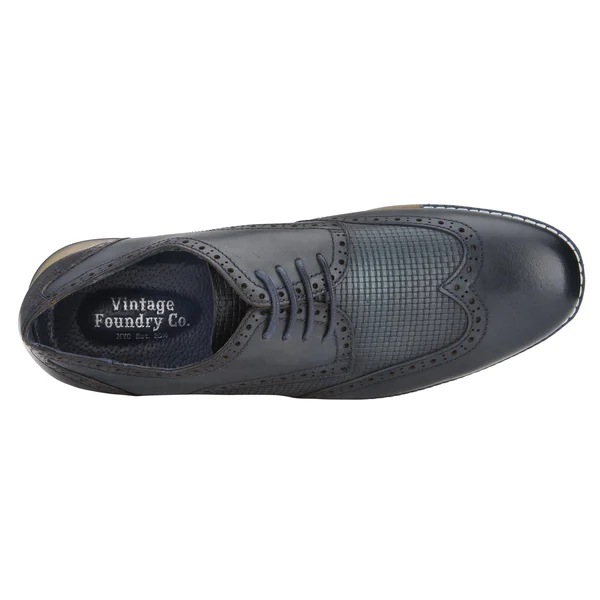 Vintage Foundry Co, Men's Awesome Wingtip Navy, 10.5