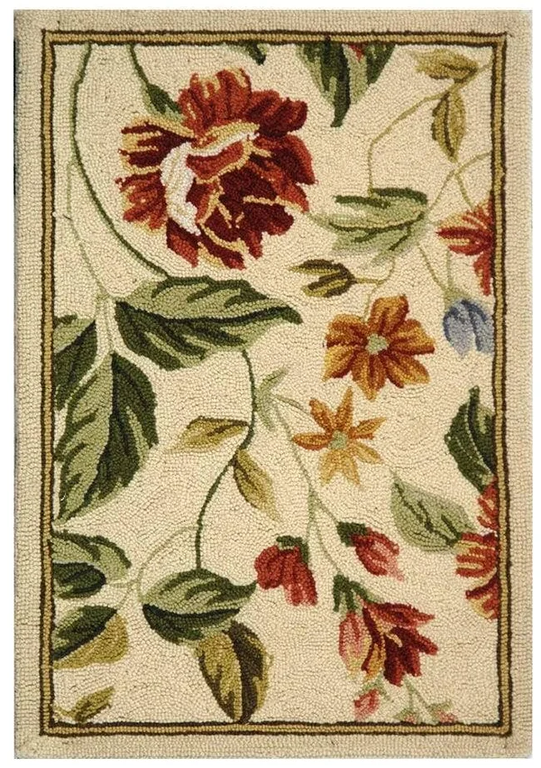 Safavieh Chelsea HK117A 2&6x22 x 10&0x22 Runner Ivory, Beige Area Rug