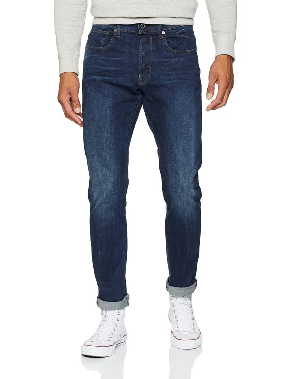 G Star Raw 3301 Tapered Jeans Blue