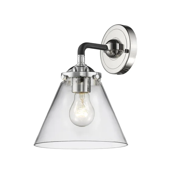 Innovations Lighting-Large Cone 1 Light Sconce-284-1W-BPN-G42-LED - 4.5 x 0.75
