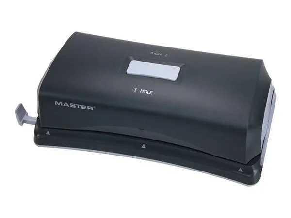 MASTER EP323 - Electric hole punch - 12 sheets - 3 holes