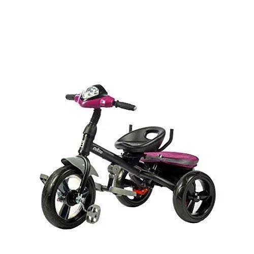 Evezo Maks 4-in-1 Stroller Trike/PINK