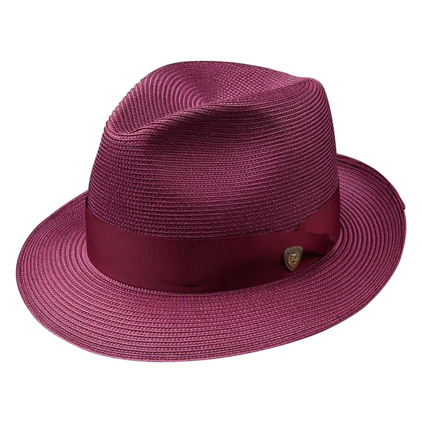 Dobbs Rosebud Black Straw Hat