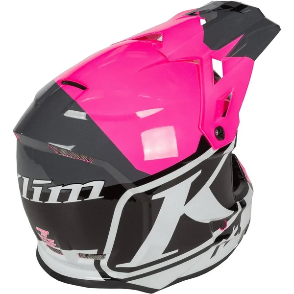 Klim F3 Helmet - Disarray Knockout Pink Large