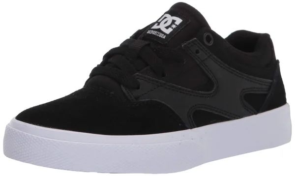 DC Youth Shoes - Kalis Vulc - Black/Black/White