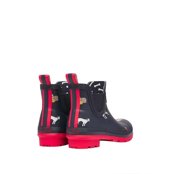 Joules Short Height Printed Rain Boots