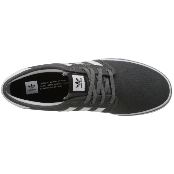 Adidas Seeley Skate Shoe - Men's /White/Black, 9.5
