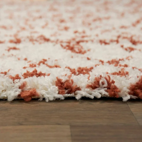 BALTA Dominic Cream/Grey 8 ft. x 10 ft. Moroccan Shag Area Rug