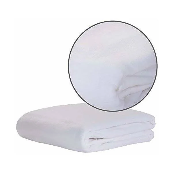 Earthlite Professional Flannel Massage Table Sheets Set - Durable, Soft, Luxurious Comfort, Double-Napped Top Sheet, Fitted Shee