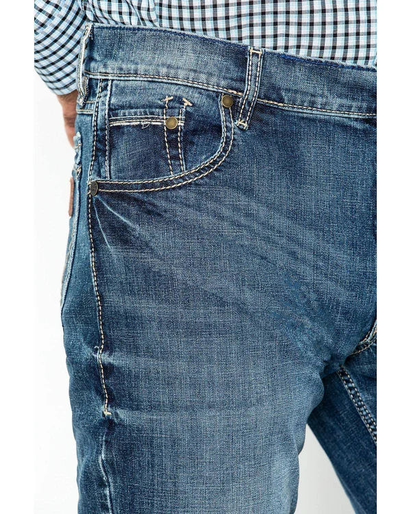 Wrangler Retro Men's Layton Slim Fit Boot Cut Jeans