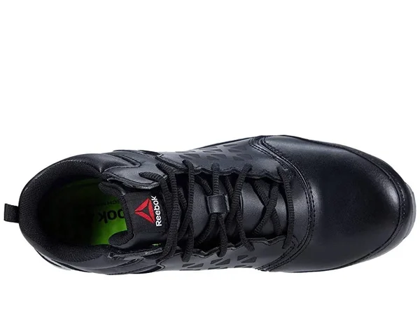 Reebok Sublite Cushion Work Mid Composite Toe Waterproof - Men's Black