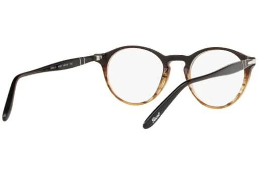 Persol PO3092V 9052 Grad Black Striped Brown