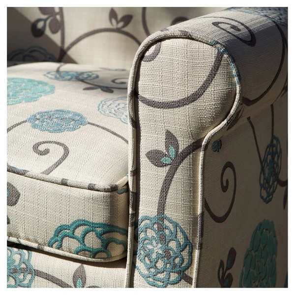 Floral Club Chair