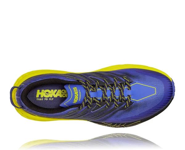 Hoka One One Men's Speedgoat (Wide) 4 Fiesta-Provincial Blue - 9.5