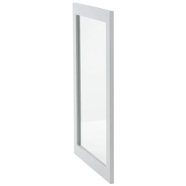 Lancaster 20 in. W x 27 in. H Framed Wall Mirror in Pearl Gray