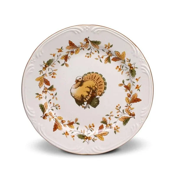 Pfaltzgraff Autumn Berry Set of 8 Turkey Salad Plates H2730821