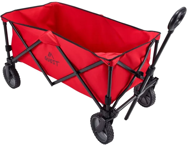 Quest Quad Fold Cart - Red - Each