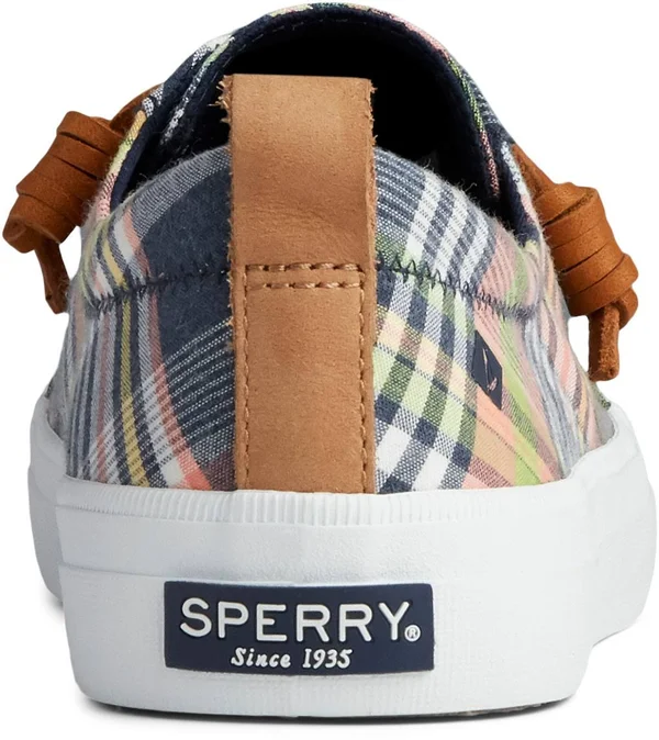Sperry Top-Sider Women's Crest Vibe Sneaker - Size: 7, Kick Back Plaid