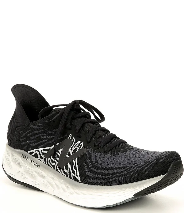 New Balance Men's Fresh Foam 1080v10 10.5 Black/Steel