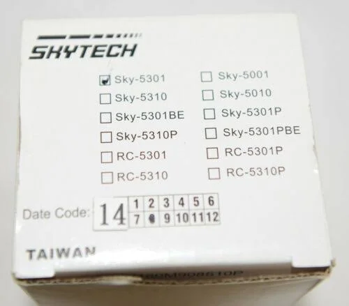 Skytech 5301 Timer/Thermostat Fireplace Remote Control with Backlit Touch Screen - Black