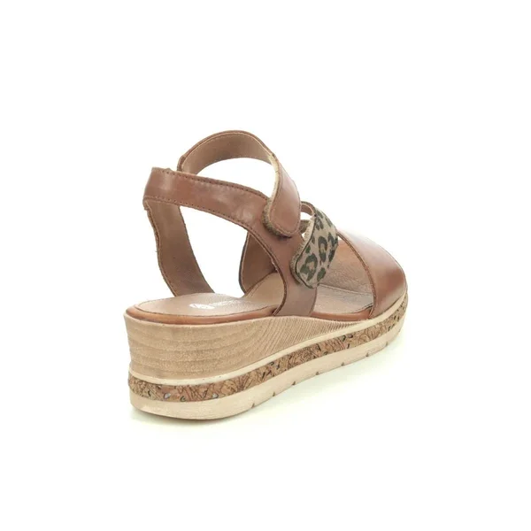 Remonte Jerilyn 54 - Womens Euro 38 US 7 - 7.5 Tan Sandal Medium