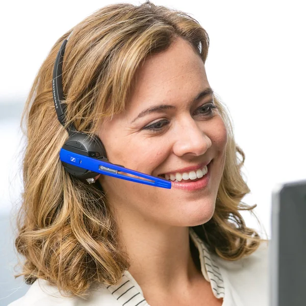 Sennheiser OfficeRunner Wireless Headset with Microphone Blue