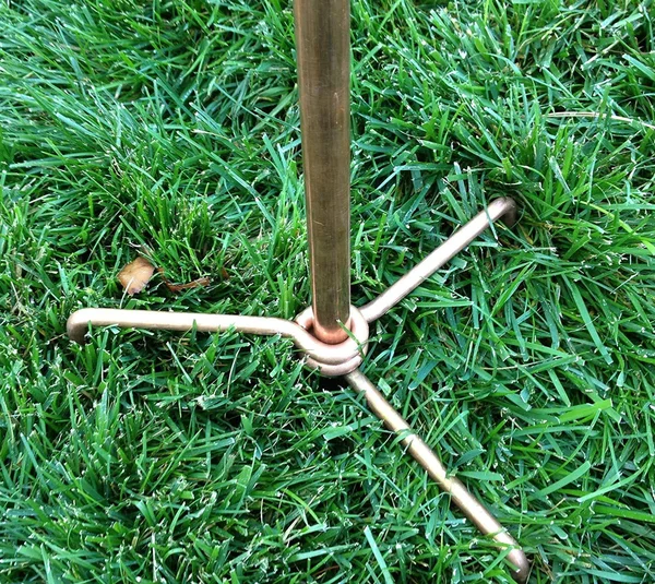 Stanwood Wind Sculpture Kinetic Copper Wind Sculpture, Double Windmill Spinner