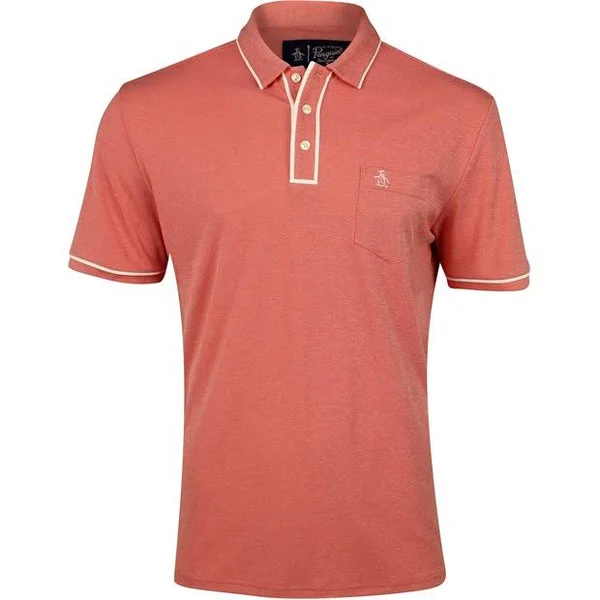 Original Penguin OGKSA099 Golf Earl Polo - High Risk Red - M