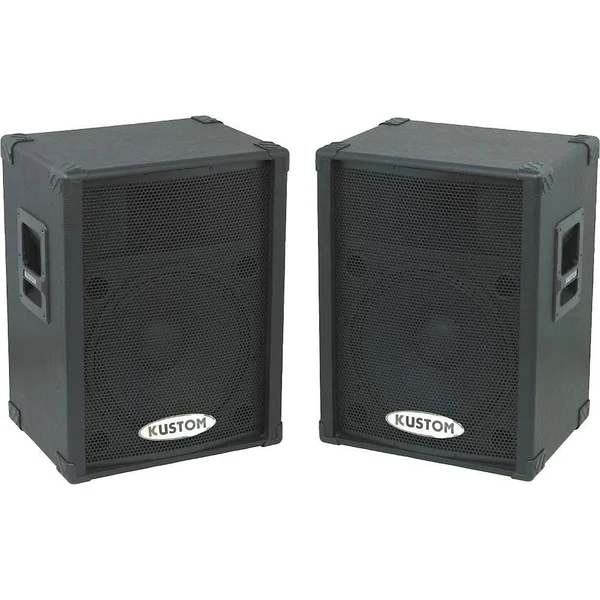 Kustom PA Kpc15p Powered Speaker Pair