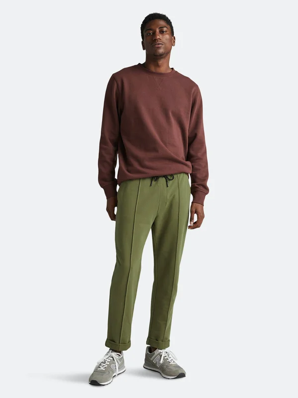 Richer Poorer Men's Terry Trouser, Size Large, Olive Army