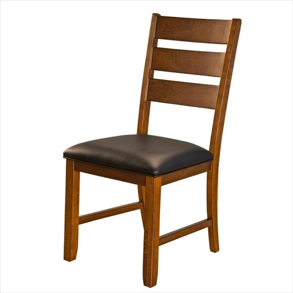A-America Mason Ladderback Upholstered Side Chair