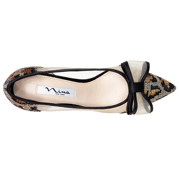 Nina Bianca Gold/Black - Women's, Size: 7