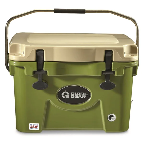 Guide Gear 20 Quart Cooler, Orange/Tan