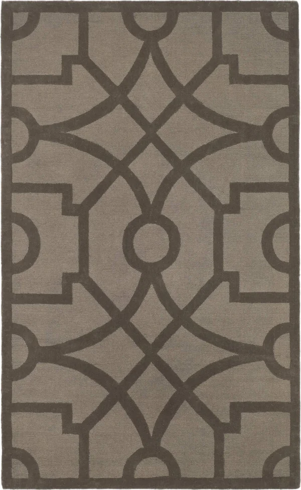 Martha Stewart by Safavieh Fretwork Wool Rug - 4& x 6& - Cavern