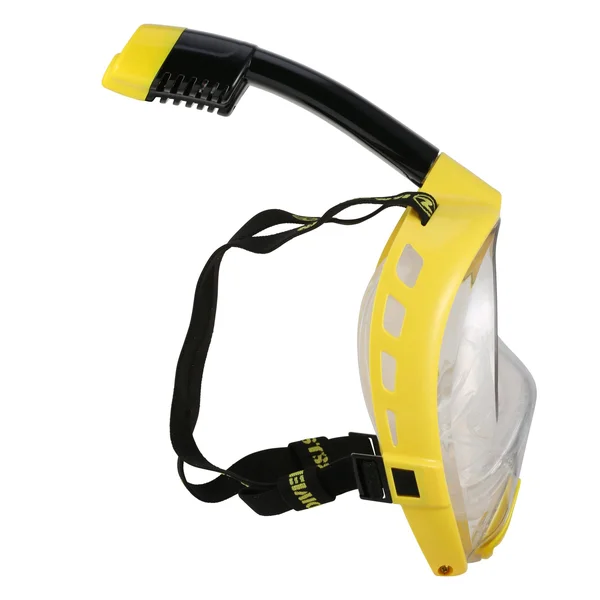 Airgo II LX- Snorkeling Full Face Mask+Snorkel Combo - U.S. Divers Clear Lens/Black, L/XL
