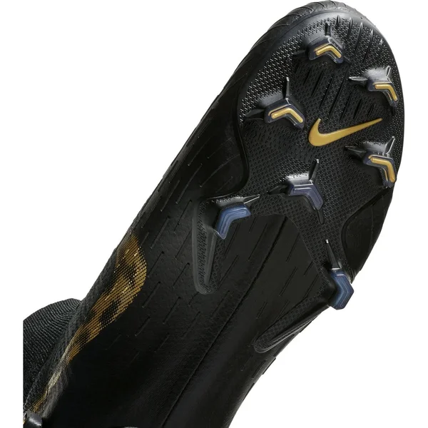 Nike Mercurial Superfly 6 Elite Firm Ground Soccer Shoes - in Black/Gold, Size 8