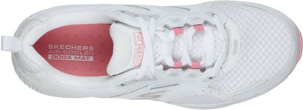 Skechers Women's GOrun Consistent Running Shoes - White/Pink, 6.5