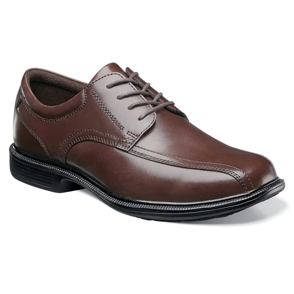 Nunn Bush Men's Bartole Street - Size: 7.5, Brown Leather