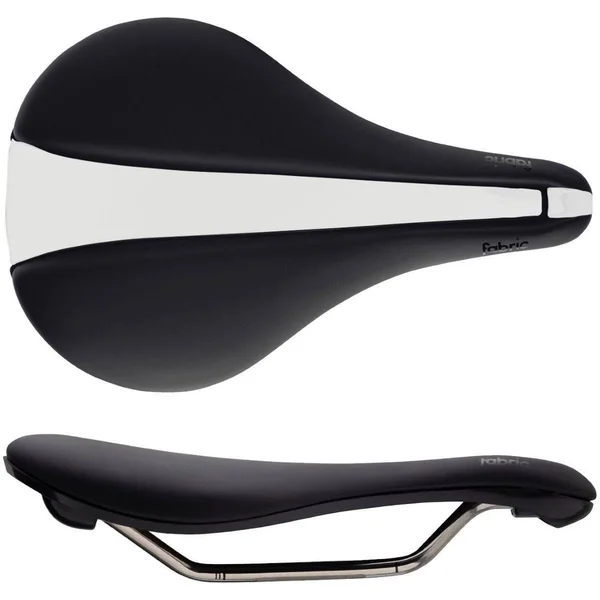 Fabric Line S Race Flat Saddle - 155mm - Black/White