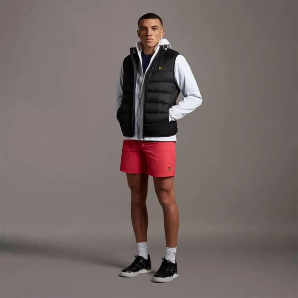 Lyle and Scott Zip Through Hooded Jacket - White
