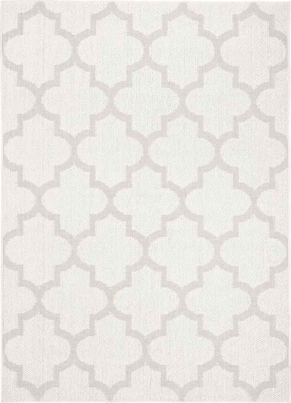 Safavieh Bermuda BMU804A 6&7x22 x 6&7x22 Round Ivory - Light Grey Area Rug