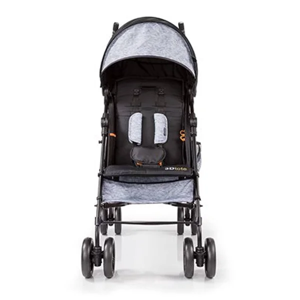 Summer Infant 3Dtote Convenience Stroller - Black/Grey