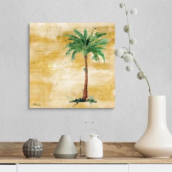 Arianna Palm IV - Canvas Wall Art, 16x16, Great Big Canvas