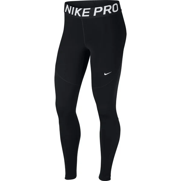 Nike Women's Pro Tights - Black, White - XL