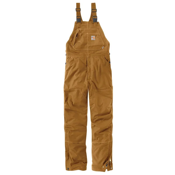 Carhartt Men's Flame Resistant Quick Duck Lined Bib Overall